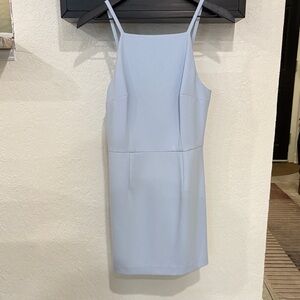 French Connection Light Blue Mini Dress
